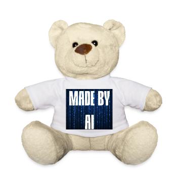 Hergestellt von AI Blue - Teddy - Weiß - Vorne