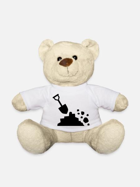 Baustelle - Teddy - Weiß