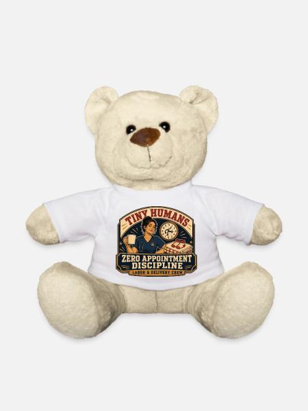 Kleine Menschen Null Termindisziplin - Teddy - Weiß