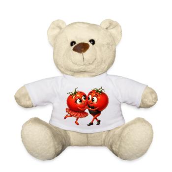 Danseuse de la tomate - Nounours - blanc - Devant