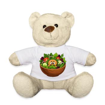 Salatburger Bowl - Teddy - Weiß - Vorne