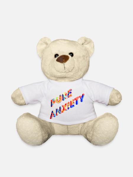 Punk Anxiety Neon-Splash - Teddy - Weiß