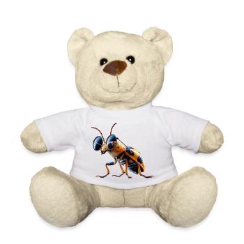 Maikäfer Süßer Hirschkäfer Nashornkäfer Insekten - Teddy - Weiß - Vorne