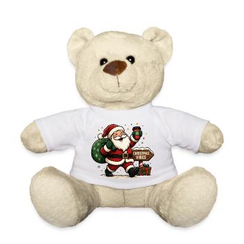Christmas Vibes - Teddy Bear - white - Front