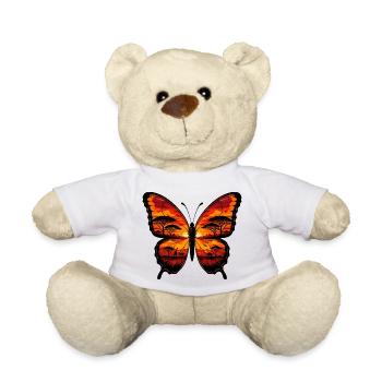 Sunset Butterfly Savannah - Teddy Bear - white - Front