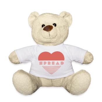 spread love - Teddy Bear - white - Front