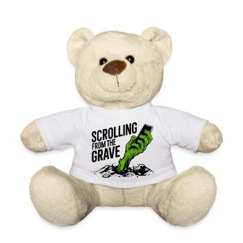 Vom Grab zum Scrollen - Teddy - Weiß - Vorne