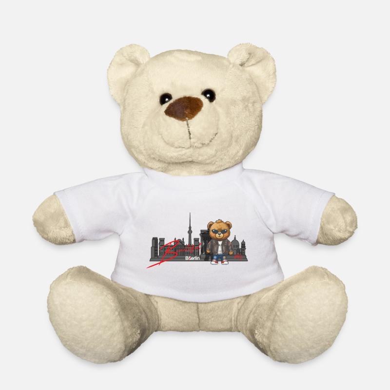 La ville de l’ours de Berlin - Nounours - blanc