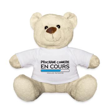 connerie en cours - Nounours - blanc - Devant