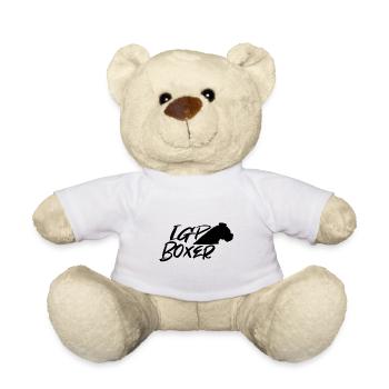 IGP Boxer Black - Teddy Bear - white - Front