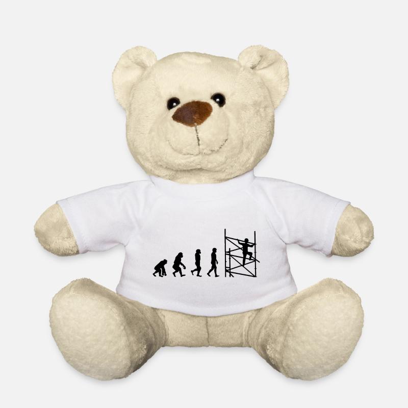 Scaffolder Scaffold Scaffolding Evolution - Teddy Bear - white