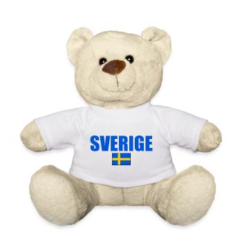 Sverige - Teddy Bear - white - Front