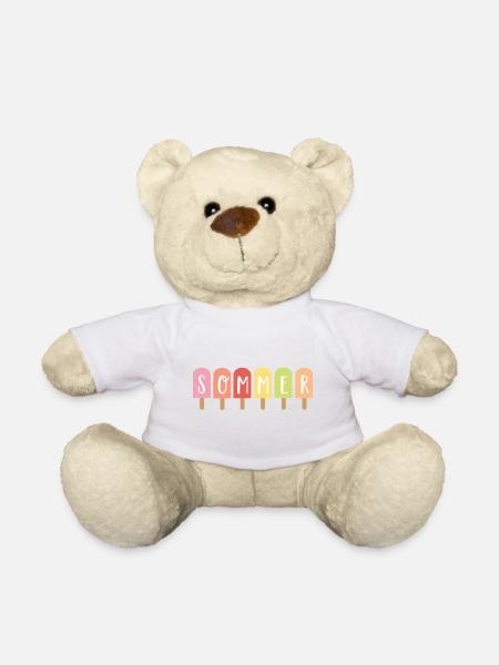 Sommer - Teddy - Weiß