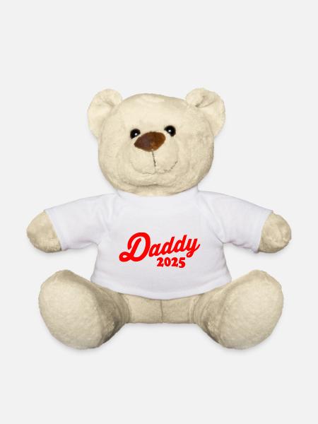 Daddy 2025 - Teddy Bear - white
