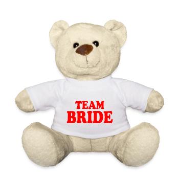 Team bride - Teddy Bear - white - Front