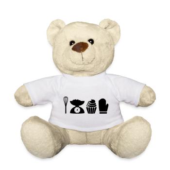 iconbaking - Nounours - blanc - Devant