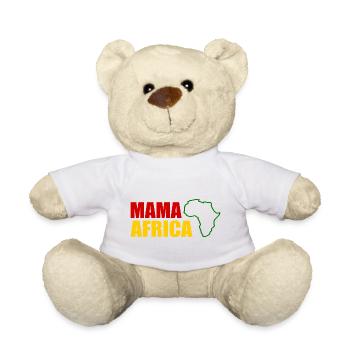 Mama africa - Teddy - Weiß - Vorne
