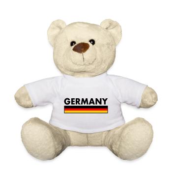 Deutschland - Teddy - Weiß - Vorne