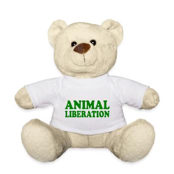 Animal liberation - Teddy - Weiß - Vorne