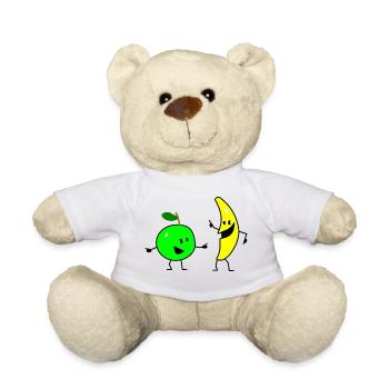 fruit salad three - Teddy - Weiß - Vorne