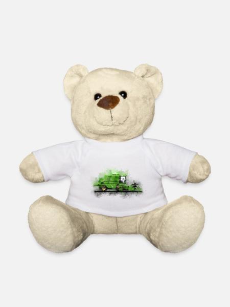 Moissonneuse-batteuse récolte agriculteur agriculteur - Nounours - blanc