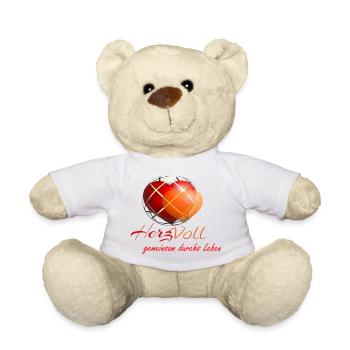 Gemeinsam durchs Leben - Teddy - Weiß - Vorne