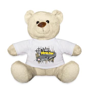 Catfish hunter - Teddy Bear - white - Front