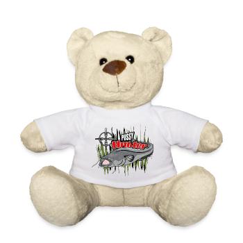 Catfish hunter - Teddy Bear - white - Front