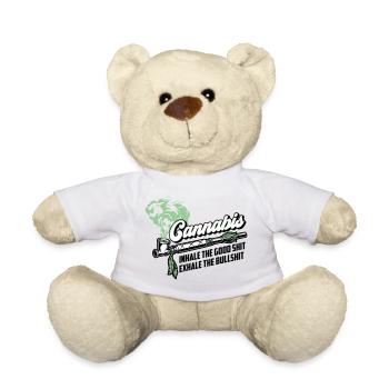 Les couleurs peuvent être modifiées | Cannanis Inhale Exhale - Nounours - blanc - Devant