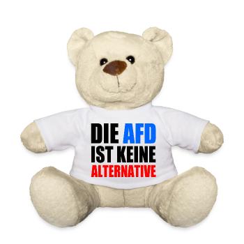 die afd ist keine alternative - Teddy - Weiß - Vorne