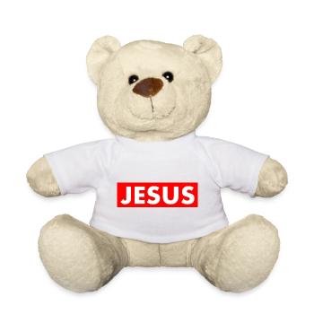Jesus - Nounours - blanc - Devant