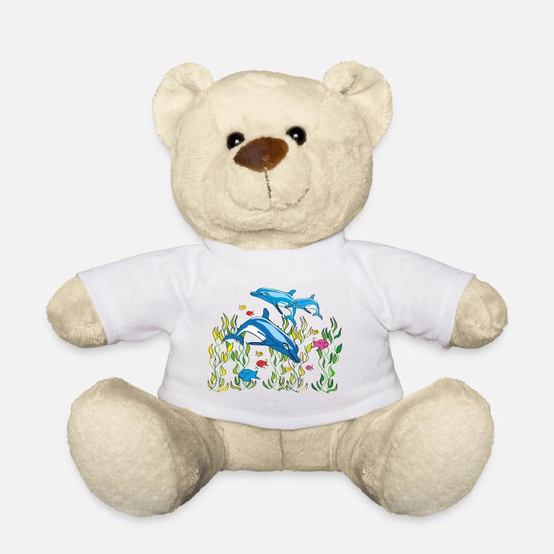 delfine - Teddy Bear - white