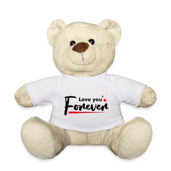 Je t'aime pour toujours / Je t'aime pour toujours - Nounours - blanc - Devant
