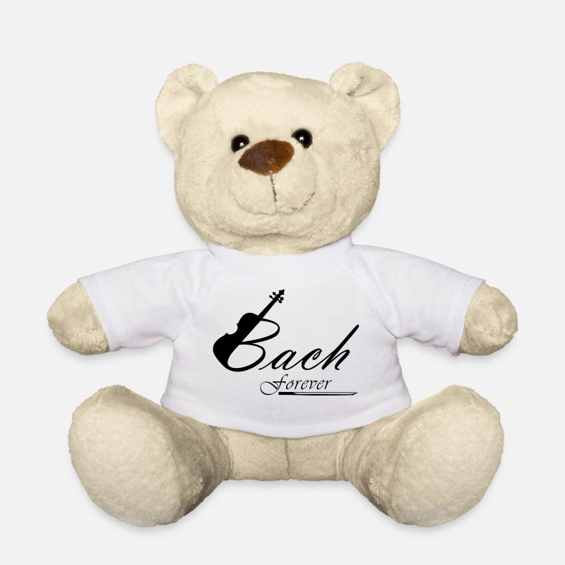 Bach - Teddy Bear - white