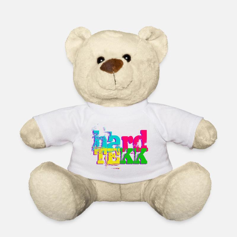 #hardtekk - Nounours - blanc