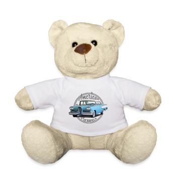 American Power Vintage Shield 1 - Teddy Bear - white - Front