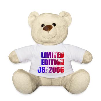 18. Geburtstag Limited Edition 08/2006 - Teddy - Weiß - Vorne