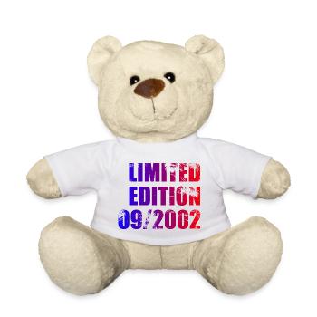 22e anniversaire Edition limitée 09/2002 - Nounours - blanc - Devant