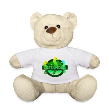 bestanden Seepferdchen Schwimmabzeichen Prüfung - Teddy - Weiß - Vorne
