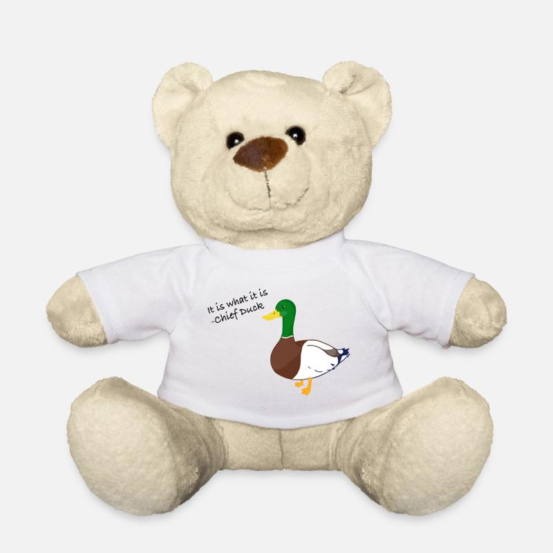 It is what it is Duck - Teddy - Weiß