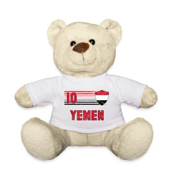Équipe du Yémen de football - Nounours - blanc - Devant