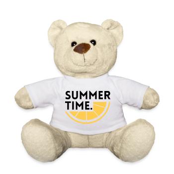 Summer Time - Lemon - Nounours - blanc - Devant