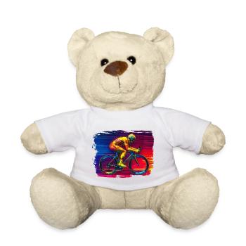 Tenue de vélo pour cyclistes Vélo de route - Nounours - blanc - Devant