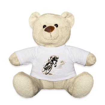 Tenue de vélo pour cyclistes Vélo de route - Nounours - blanc - Devant