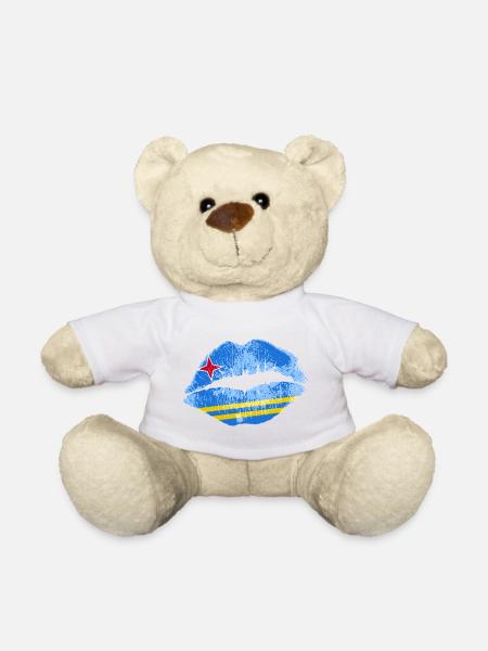 Kuss (Aruba) - Teddy - Weiß