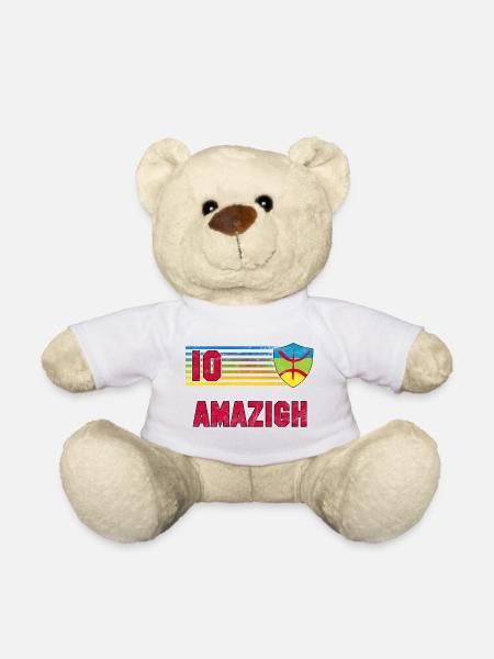 Amazigh Fußball Mannschaft - Teddy - Weiß