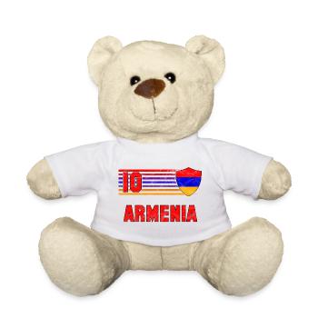 Armenien Fußball Mannschaft - Teddy - Weiß - Vorne