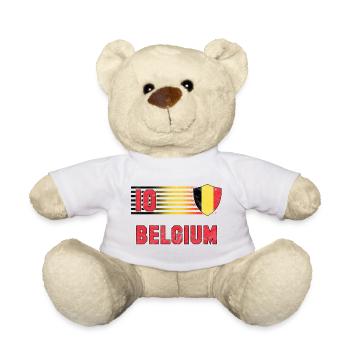 Équipe de Belgique de football - Nounours - blanc - Devant
