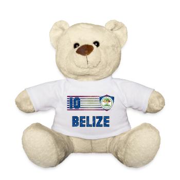 Équipe du Belize de football - Nounours - blanc - Devant