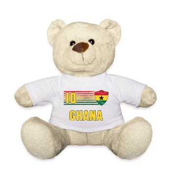 Équipe du Ghana de football - Nounours - blanc - Devant